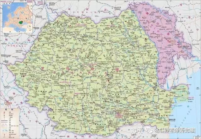 北和东北分别与乌克兰和摩尔多瓦为邻,南接保加利亚,西南和西北分别与