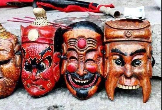 神秘的豳地傩面是农耕民族图腾崇拜的遗存