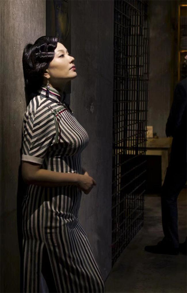 旗袍写真穿旗袍的女人龚航宇一袭香黛