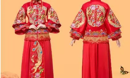 中式婚礼:秀禾服和龙凤褂有什么区别?