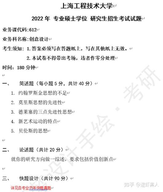 藝術類考研院校中的香餑餑上海工程技術大學史上最全備考計劃分享來啦