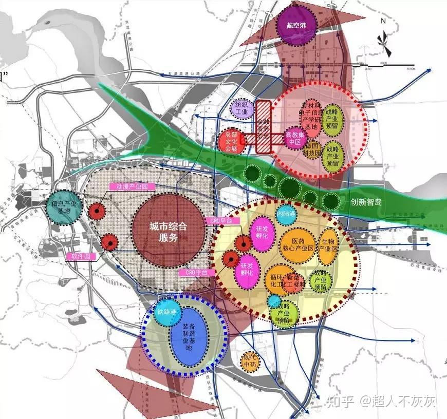 石家庄未来城市规划图图片