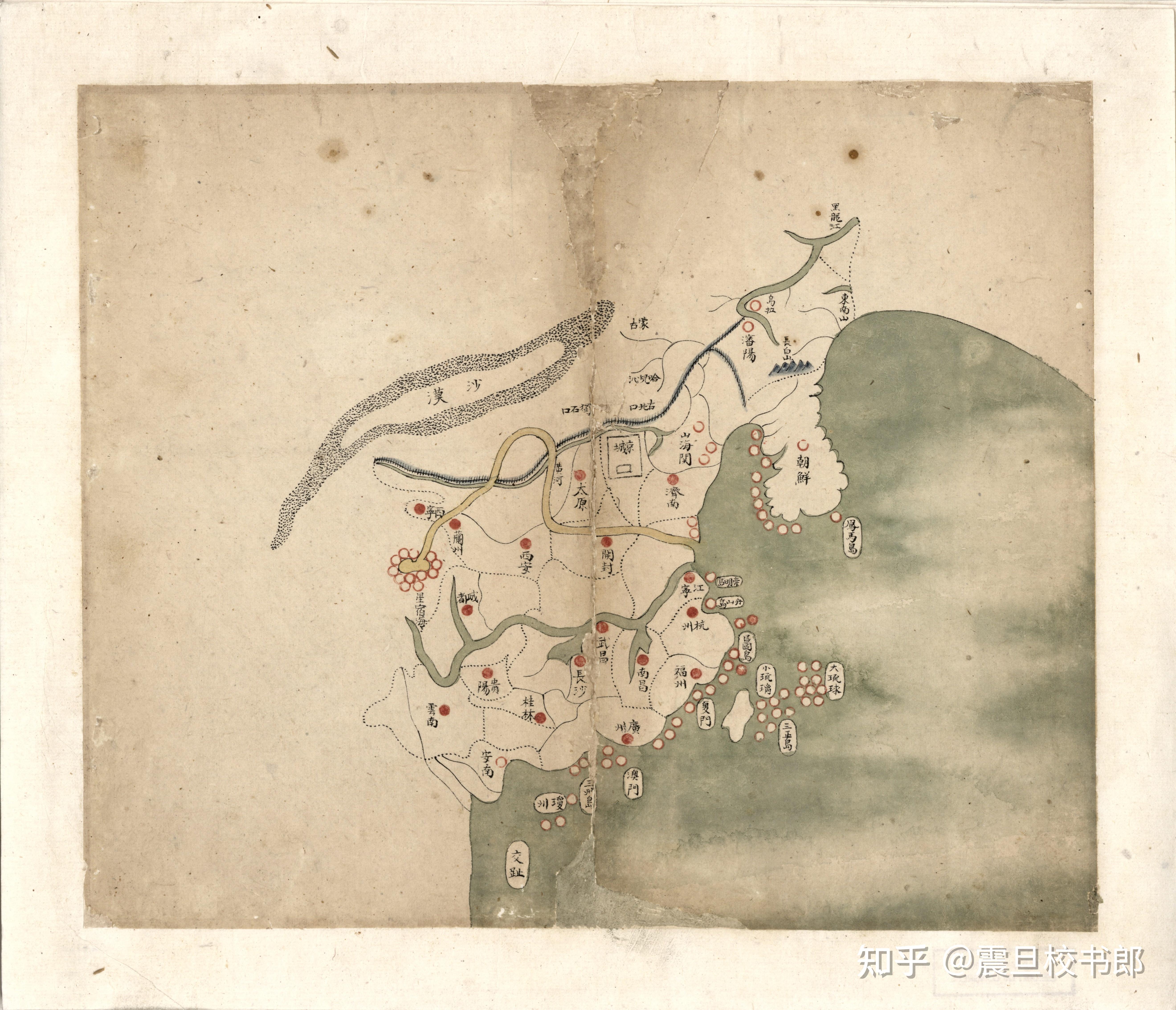 古地图之清代分省舆图 - 知乎