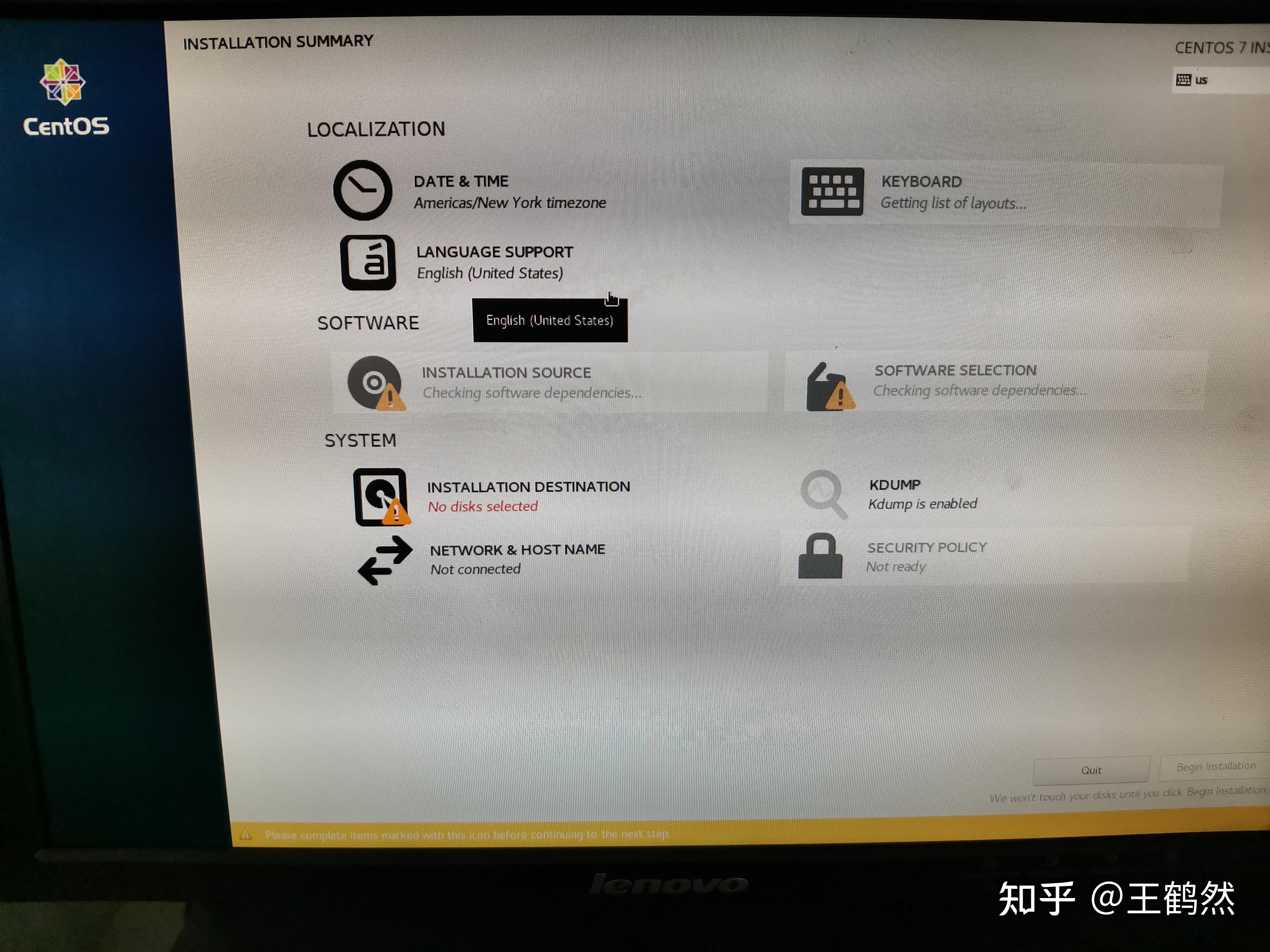 安装Centos7、 配置Xmanager XDMCP、更换国内yum源、启动盘安装dracut 报错解决办法 知乎
