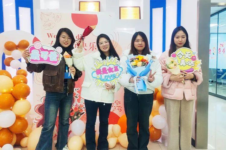 员工关怀悦来悦好开展三八女神节趣味游戏活动