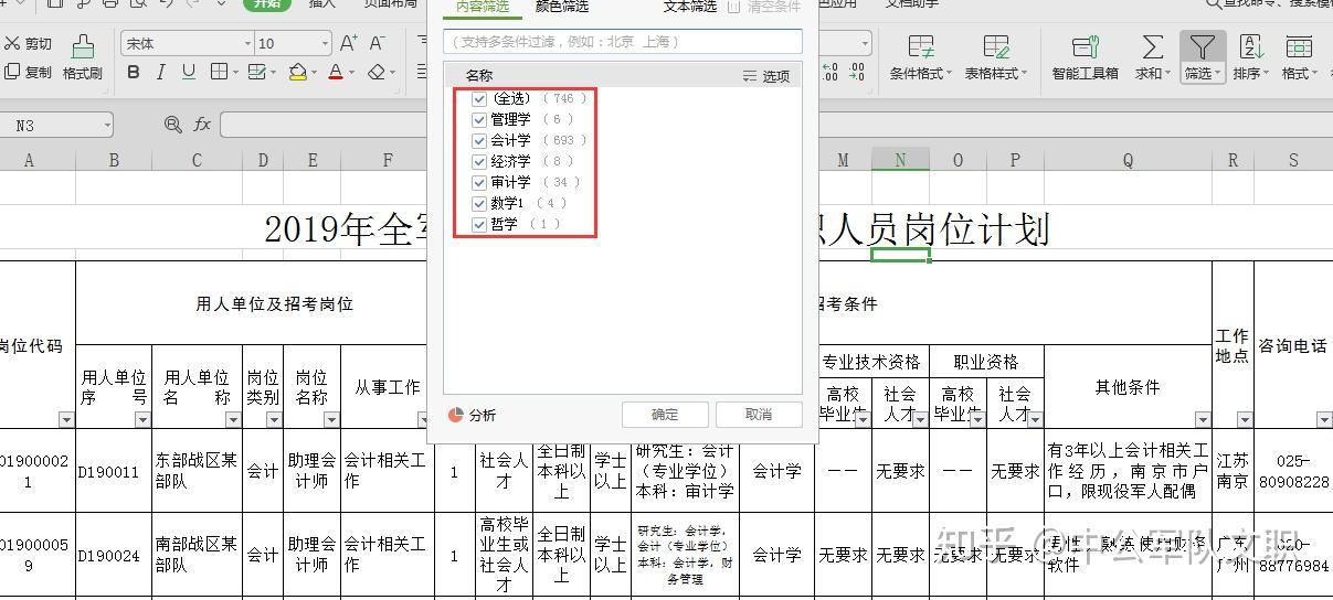 今年军队文职人员招聘会计类的考试大纲到底是