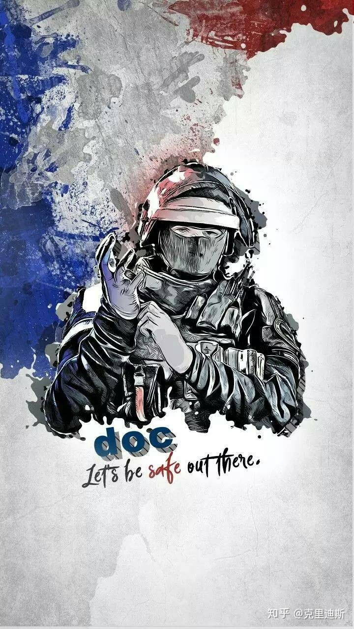 有哪些彩虹六号围攻的同人画