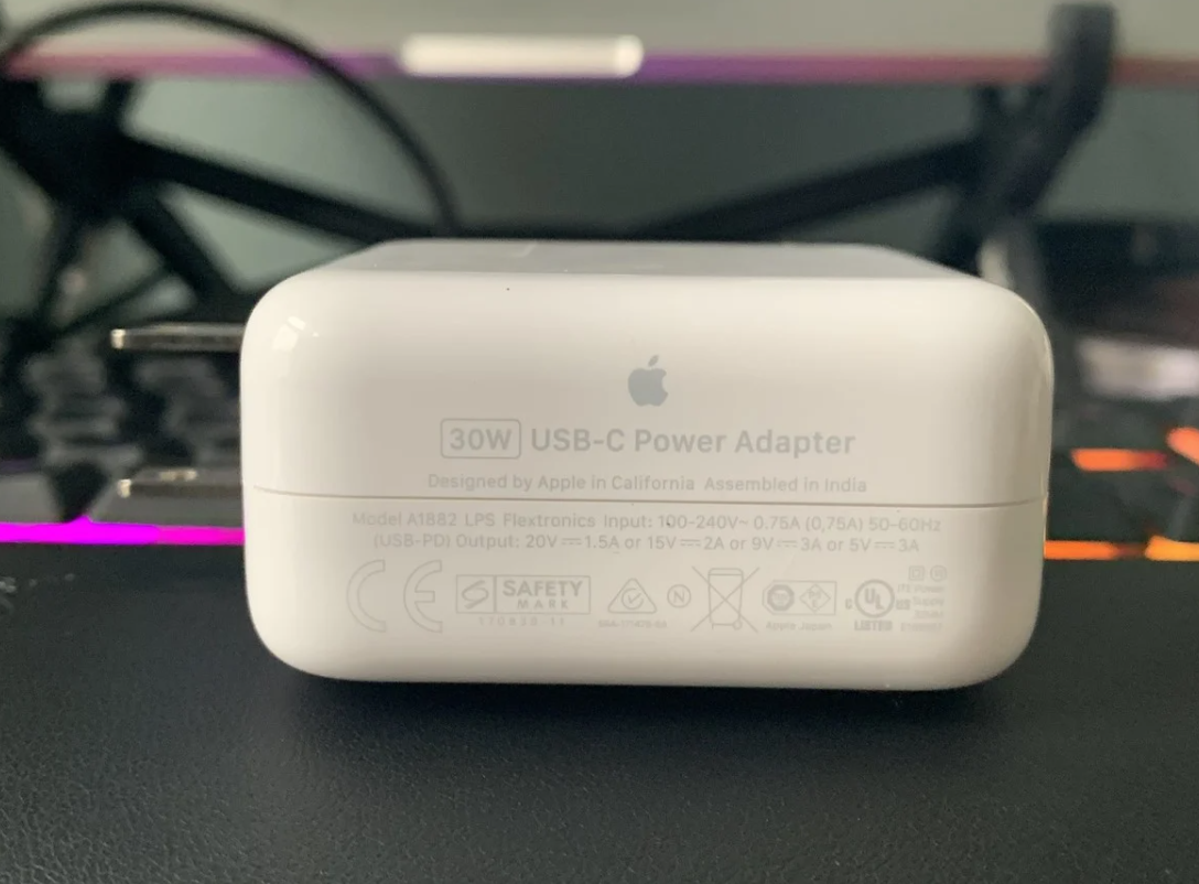 苹果正准备单卖35w双usbc端口电源适配器