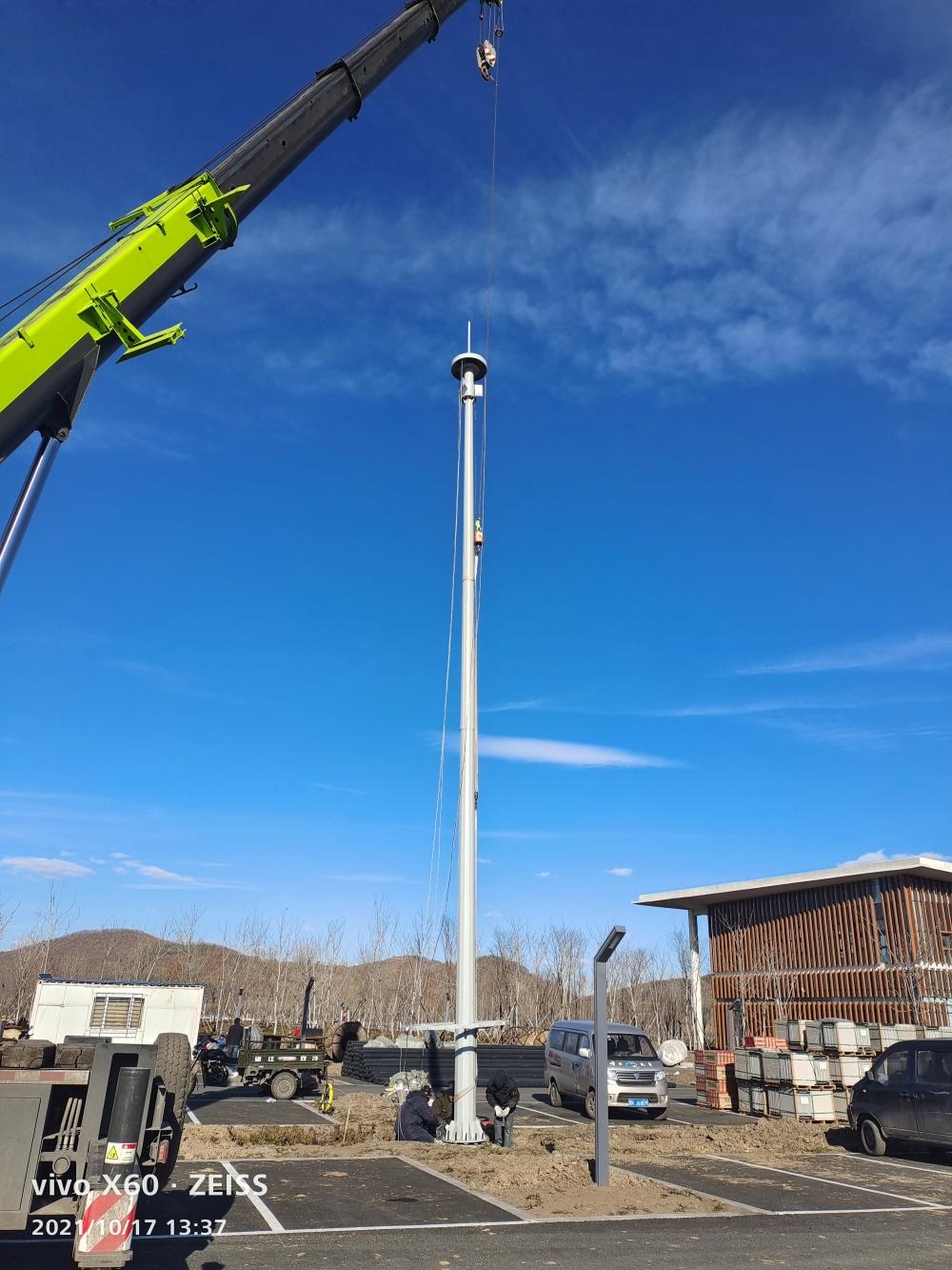 升降式高杆灯安装方法 - 知乎