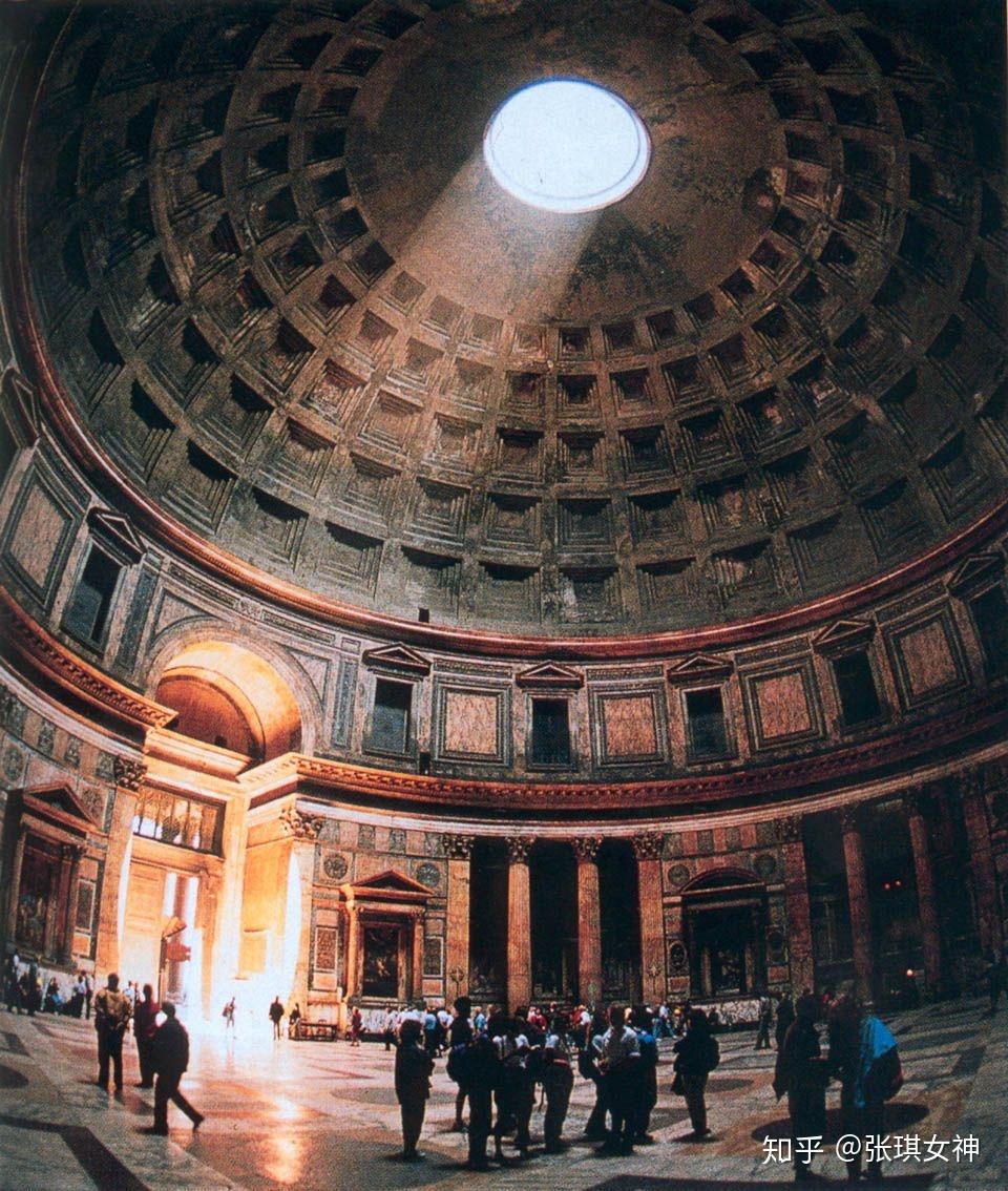 罗马万神庙大殿穹顶图片