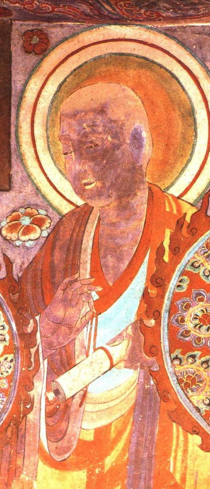 【神游千年,大美敦煌】盛唐-225窟"三世佛":北壁-涅槃卧佛,南壁-阿