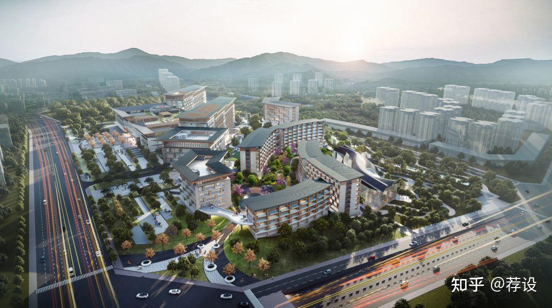 科图设计献上西南医院养老院地标之作中国峨眉山国际康养中心
