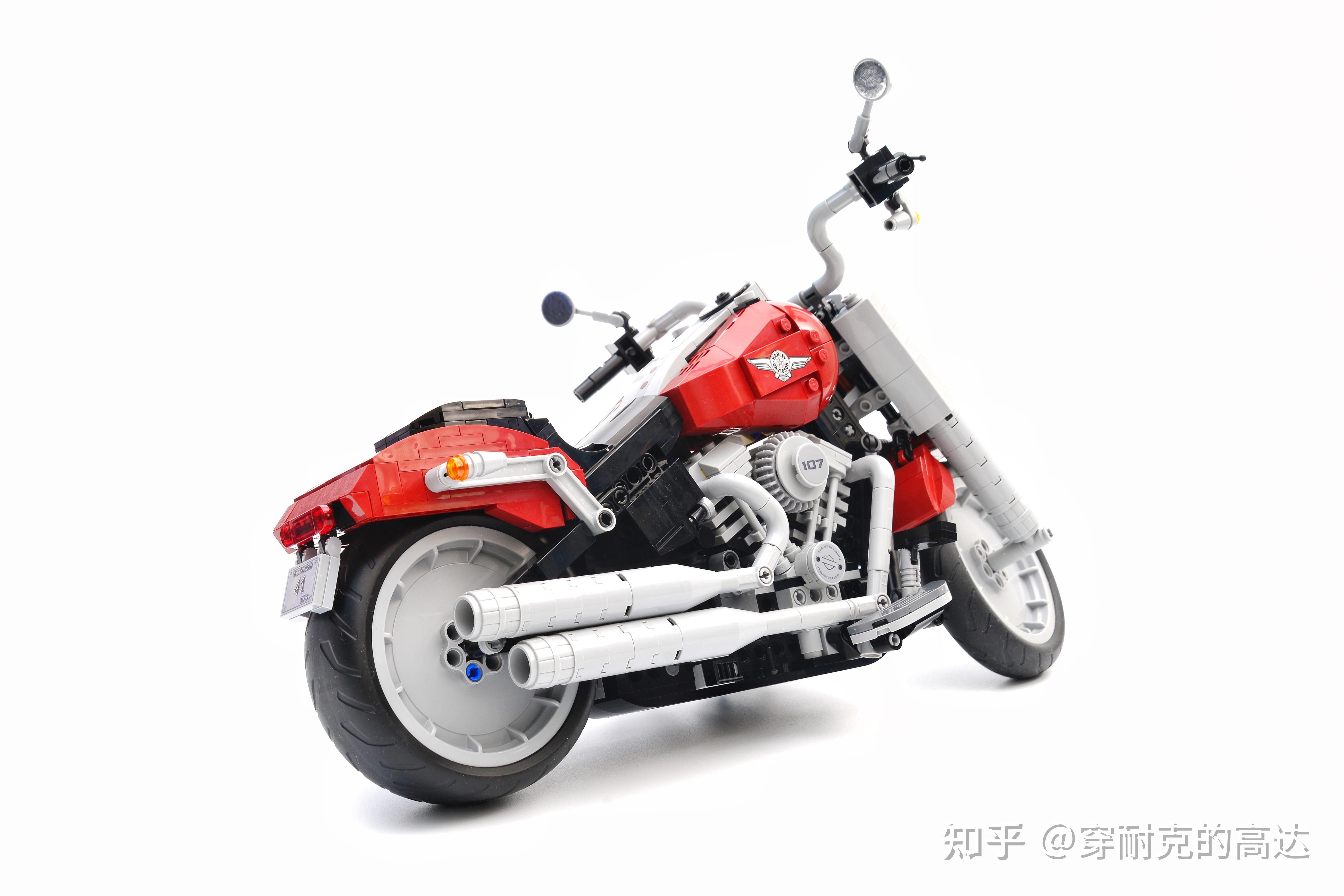 乐高10269哈雷肥仔:喜忧参半的官方设计