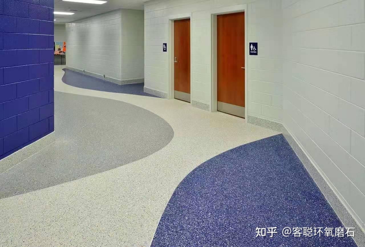 风靡各大医院的环氧金磨石地坪