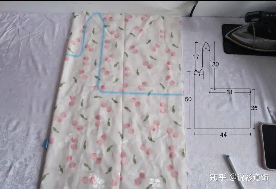 汉服主腰的详细裁剪制作过程教程