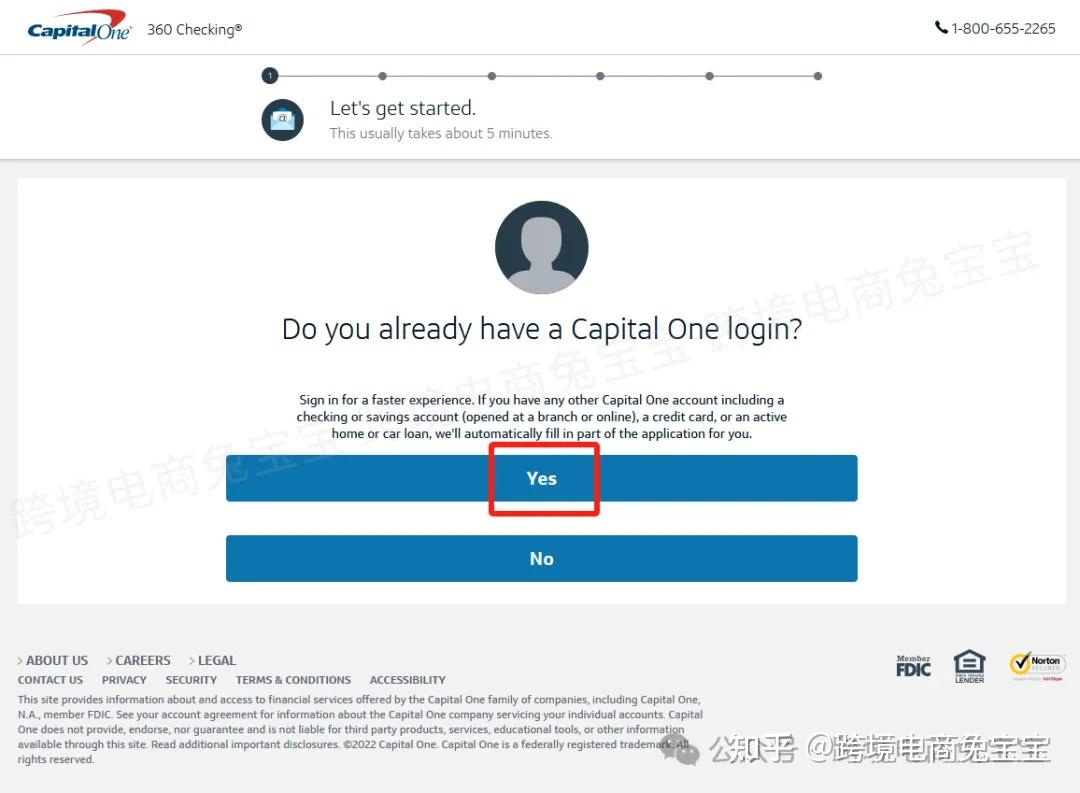 美国银行Capital One Checking支票账户申请全过程- 知乎