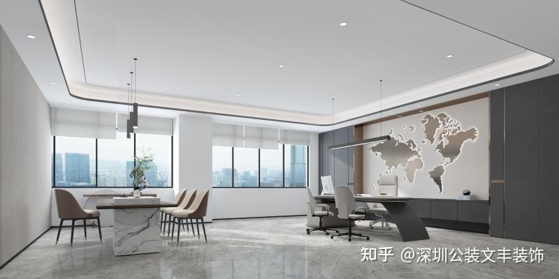 9款老板办公室设计装修空间方案-里面有你喜欢的吗？ - 知乎