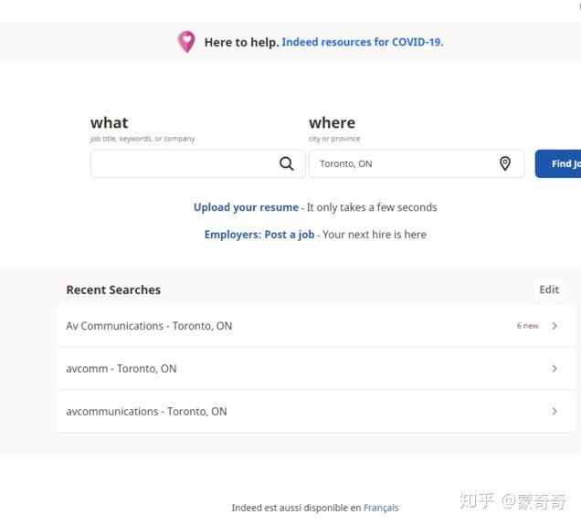 Ca Indeed.com 加拿大必备求职网站汇总!在加拿大找工作的你早晚用得上! - 知乎