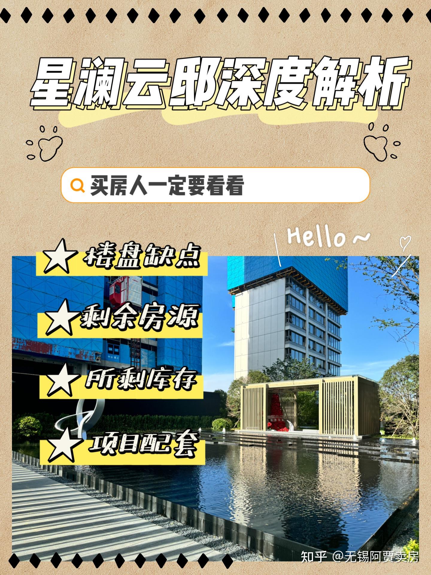 无锡经开区星澜云邸分析🧐 - 知乎