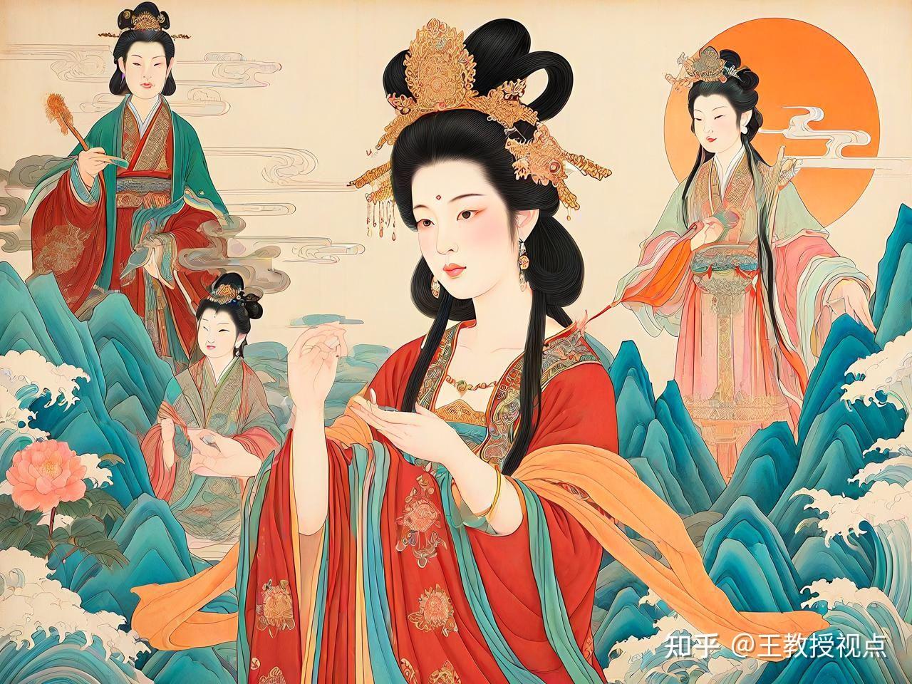 王母娘娘传说:仙女、蟠桃园与梦幻仙境探秘 - 知乎