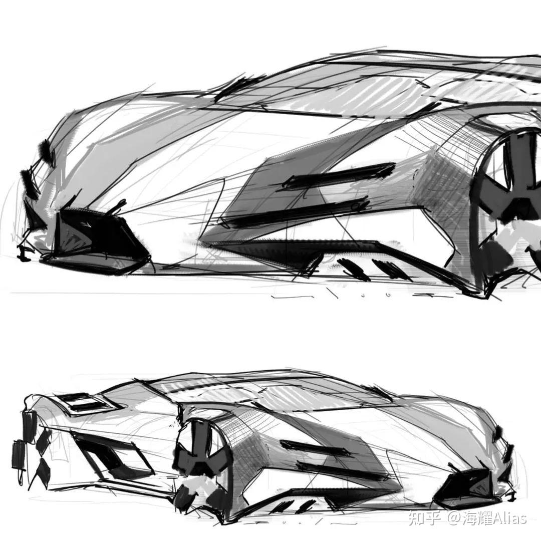 Anton Nikolaiev 精彩汽车设计草图分享（海耀设计分享） - 知乎