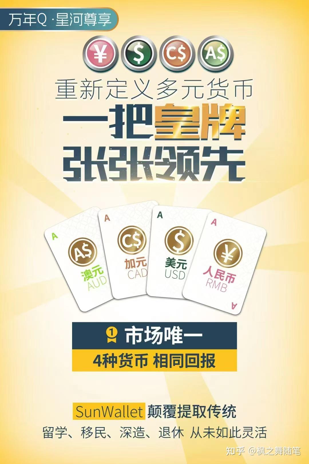 万年青·星河尊享] 重新定义多元货币，预期回报领跑全场！ - 知乎