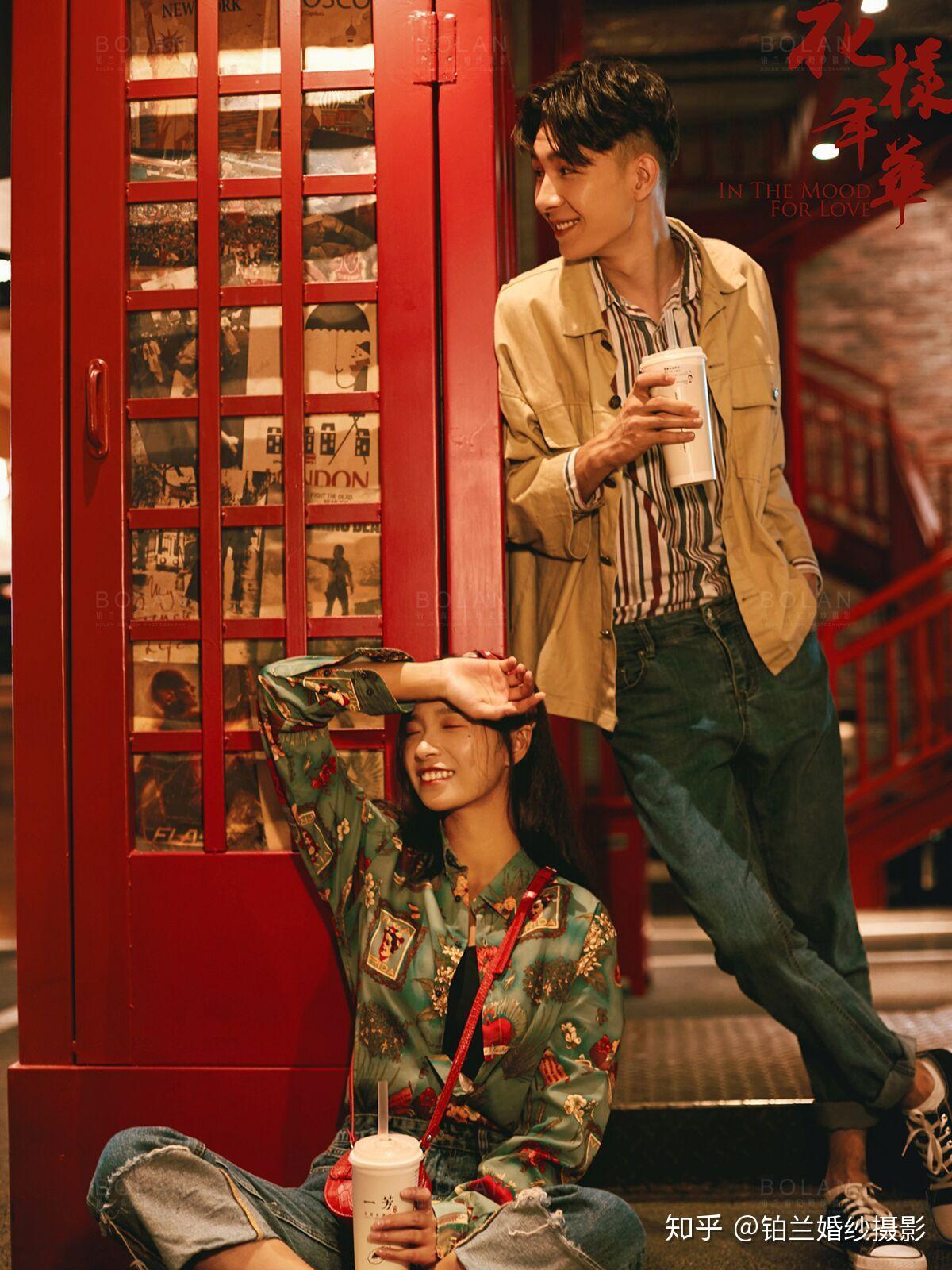 复古情怀的港风婚纱照92致敬经典的八零年代 - 知乎