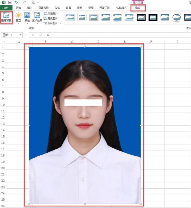 怎麼使用microsoftexcel更改證件照背景顏色比ps還要簡單