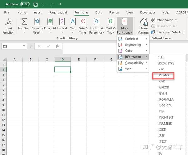  16 excel isblank 