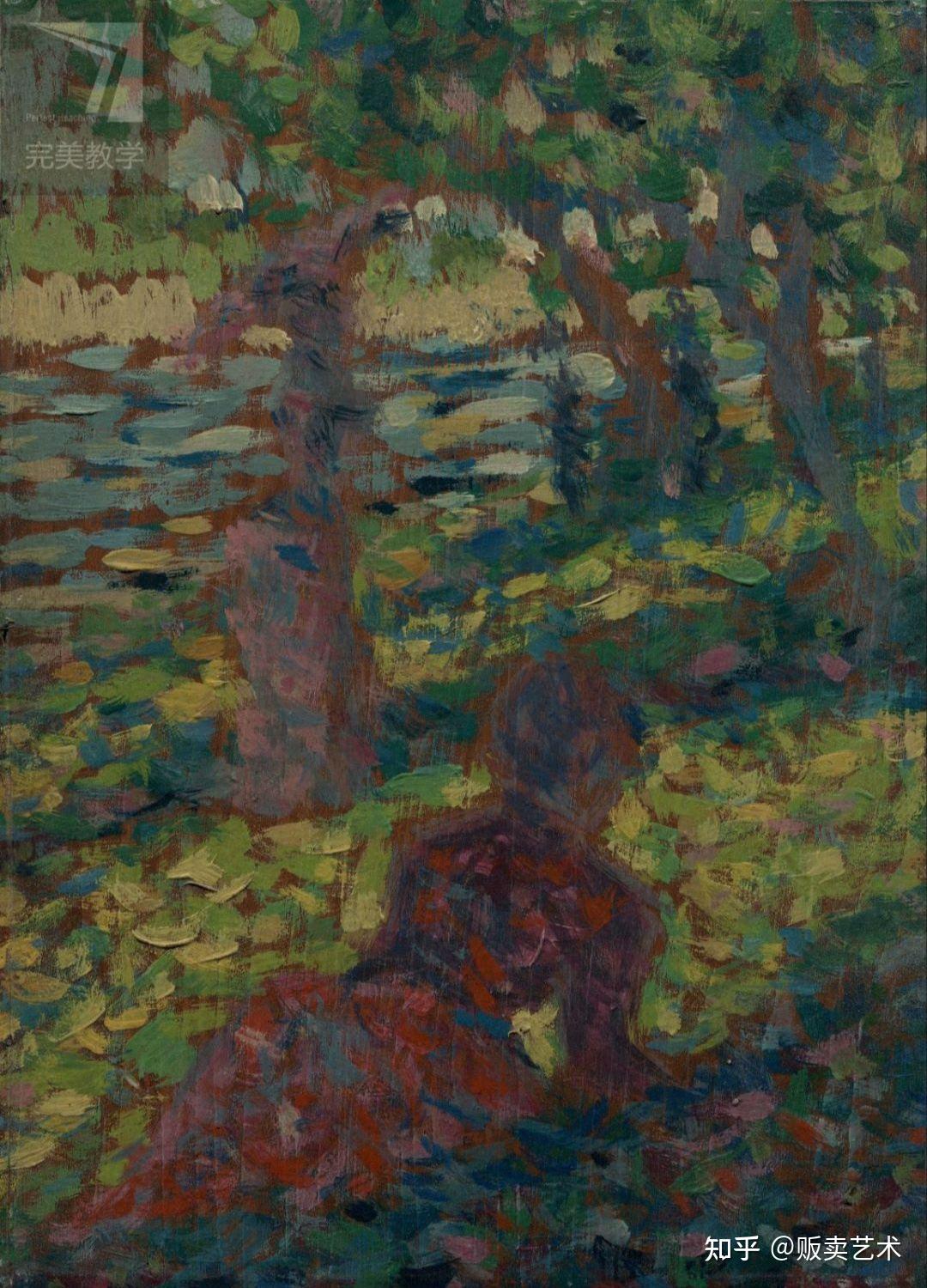 乔治修拉georgesseurat18591891印象主义画派画家点彩派创始人