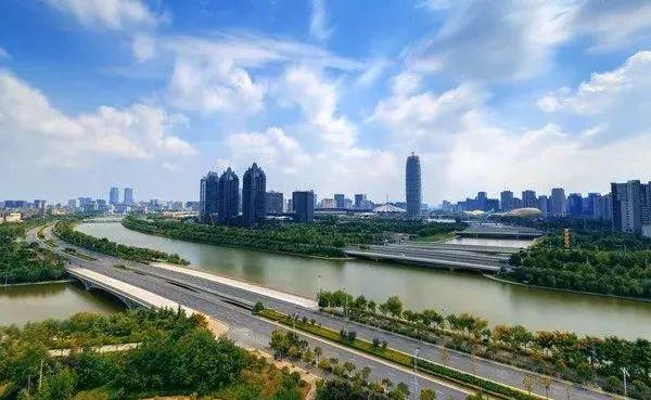 跑步路线065河南郑州郑东新区cbd龙湖外环路