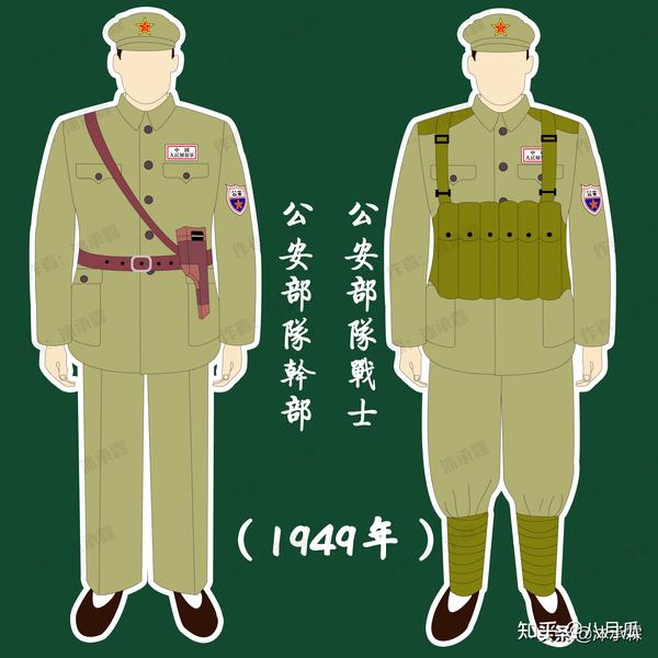 我国武警部队服装变迁：感受这支多次改制的光荣部队历史- 知乎