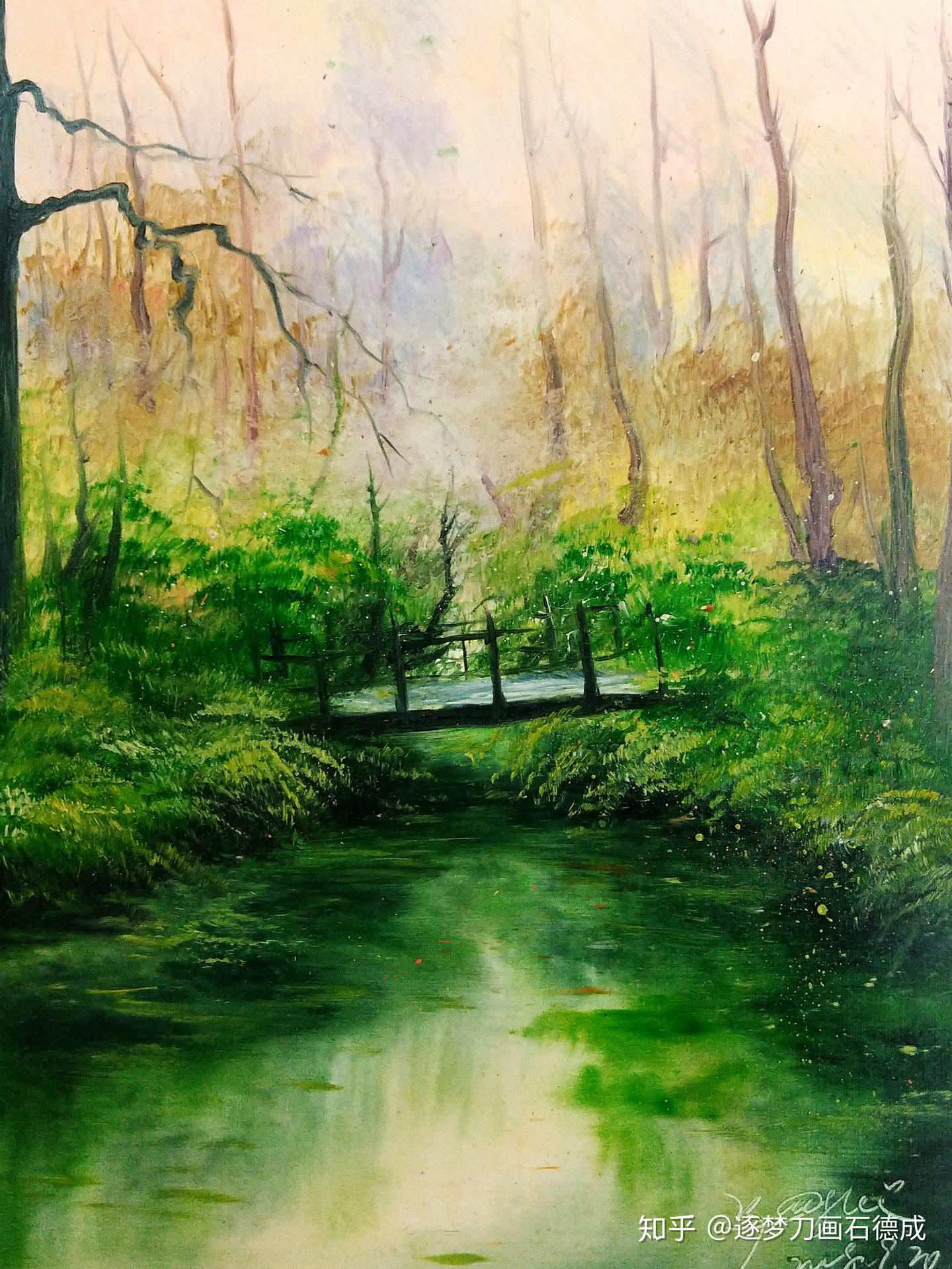 高清100幅系列—10幅夏景风景画,总有你喜欢的场景 - 知乎