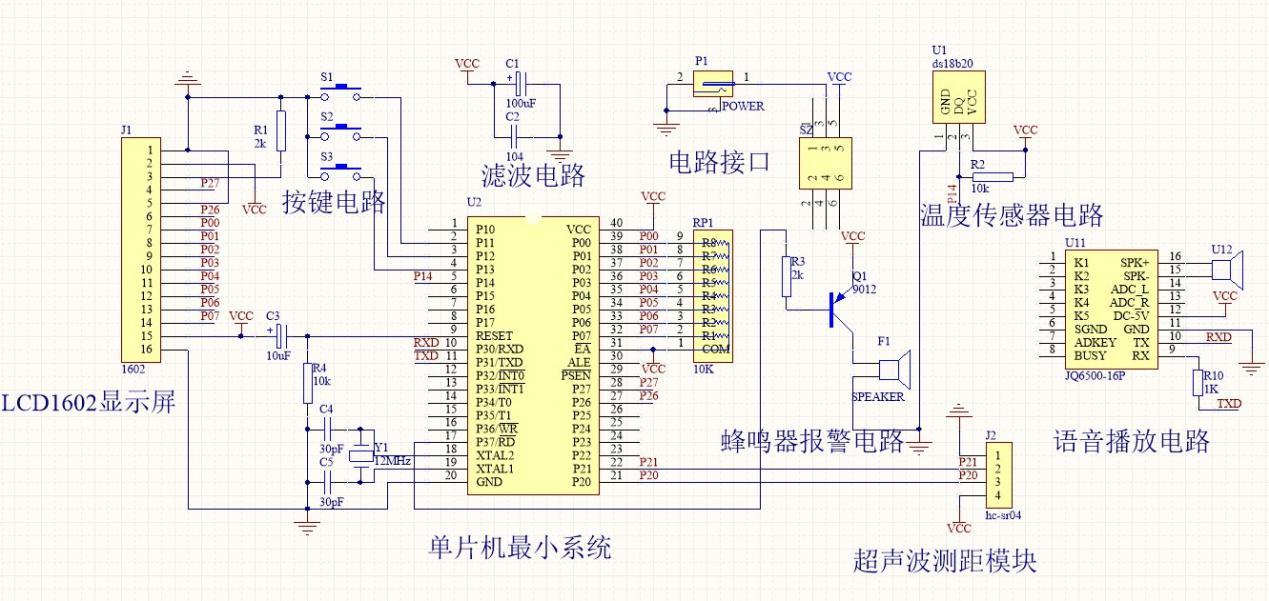 51单片机简图图片