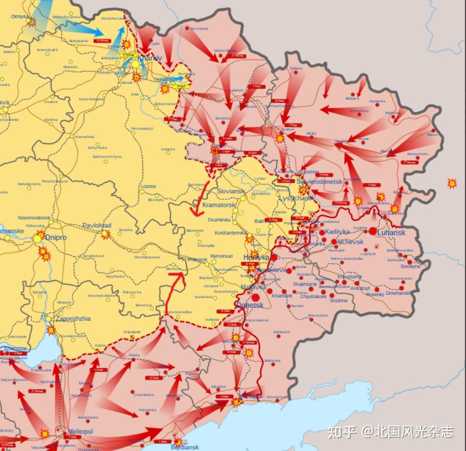 乌克兰东部停火线位置图片