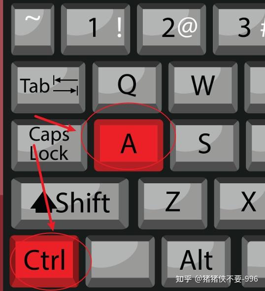 全选快捷键Ctrl加什么?【图文详解】全选的快捷键是什么?电脑全选快捷键?excel、word文档全选? - 知乎