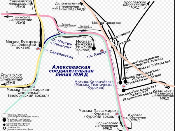 莫斯科市郊铁路网  第29张