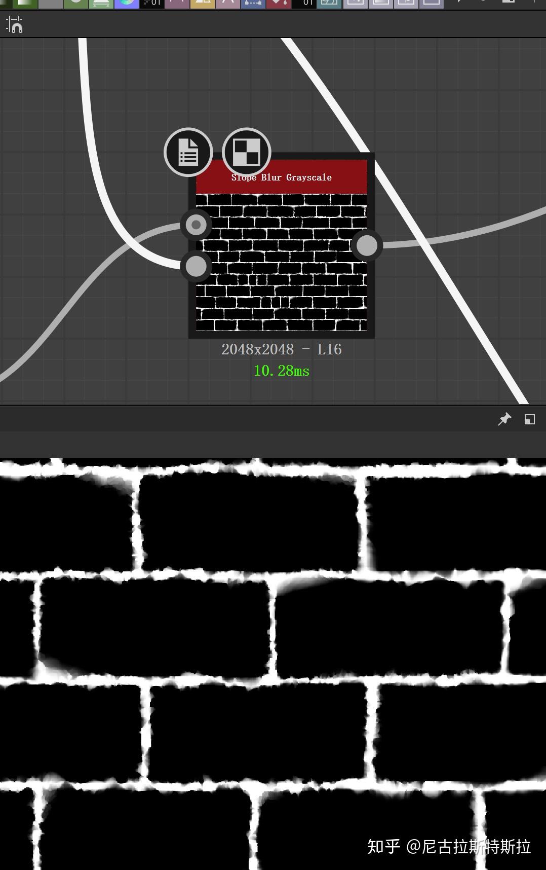 那个缝隙和现有的边角破损缝隙混在一起 混合模式subtract下图接下来
