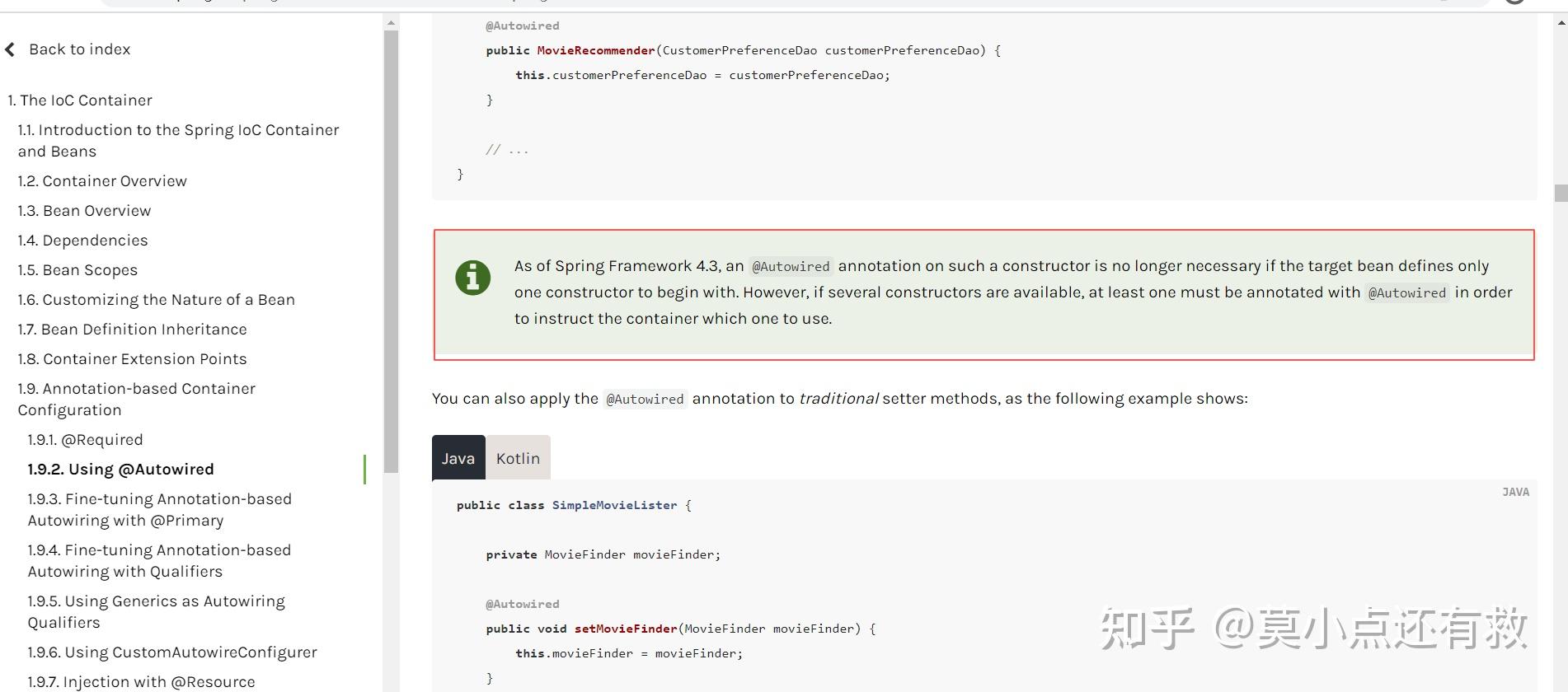 Field injection is not 知乎