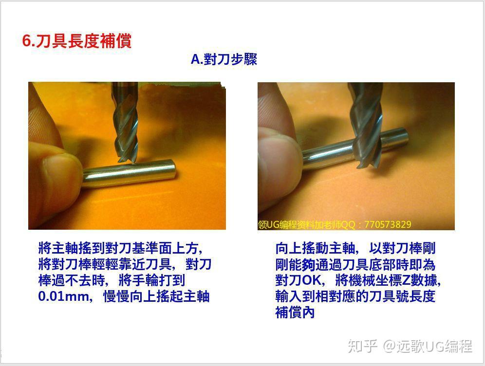 数控机床常见的七种对刀方法1,试切对刀法这种方法简单方便,但会在