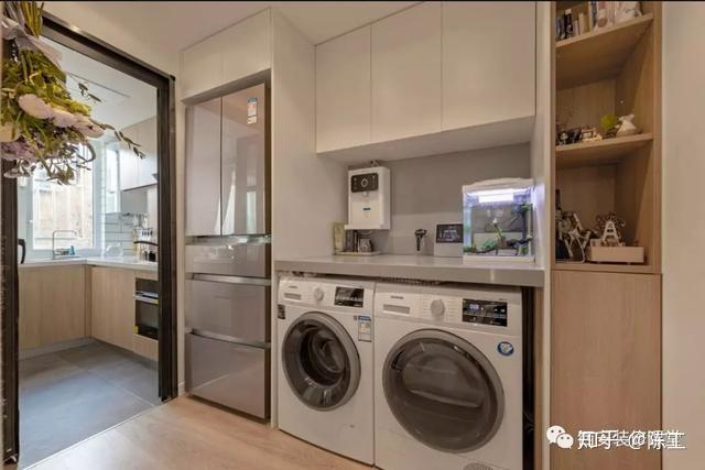 冰箱和洗衣机放一块怎么做更好看
