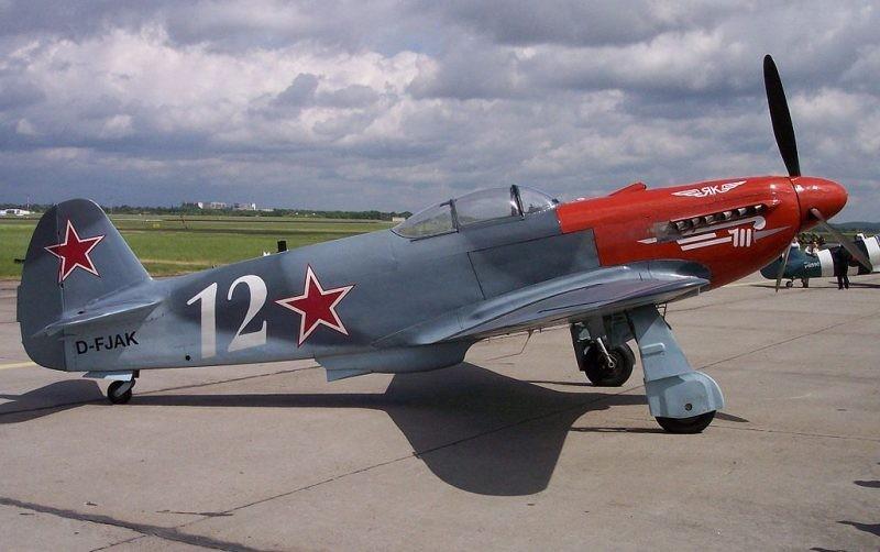 卫国战争的功臣雅克3雅克9型战斗机苏维埃天空的捍卫者