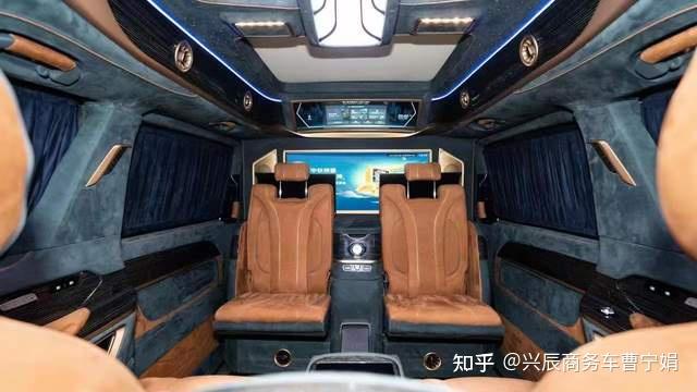 车内全麂皮打造的奔驰四座全隔断商务车，双电视设计“壕”无人性 - 知乎
