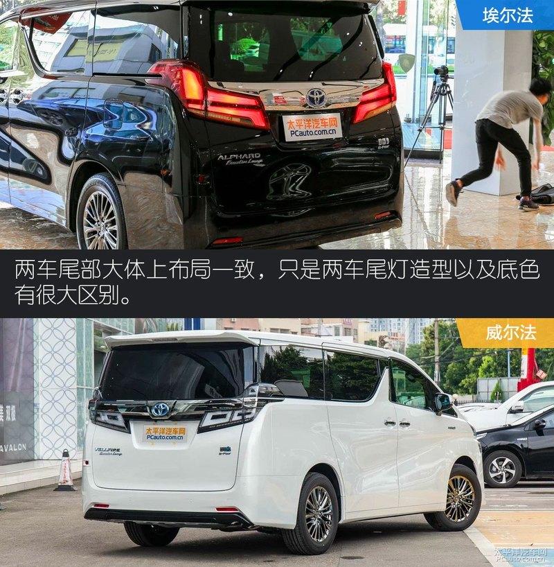 丰田埃尔法对比威尔法同平台不同命