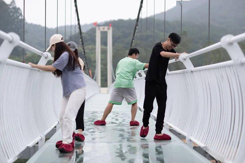 南安天心洞玻璃桥门票图片