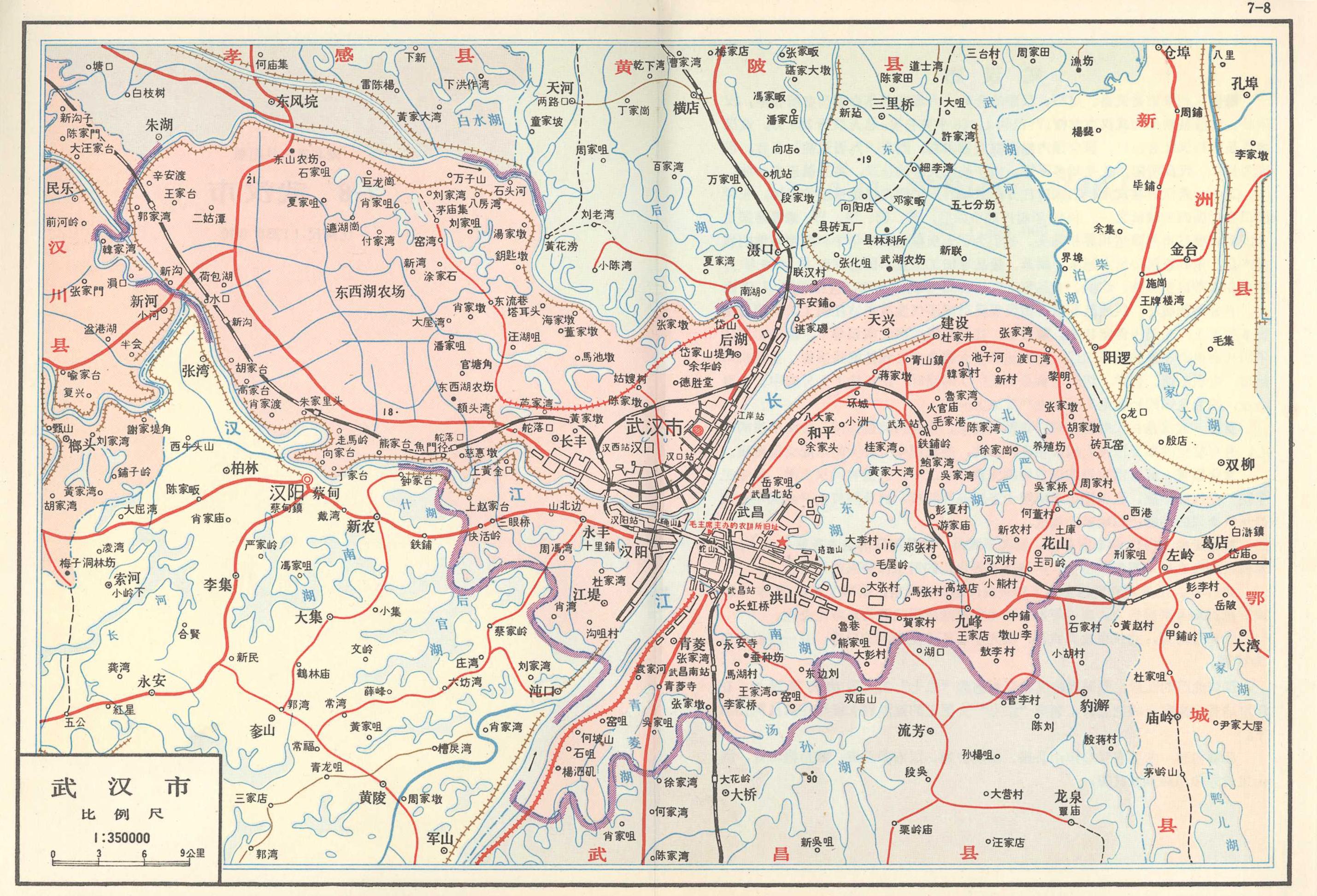 武汉百年行政区划沿革