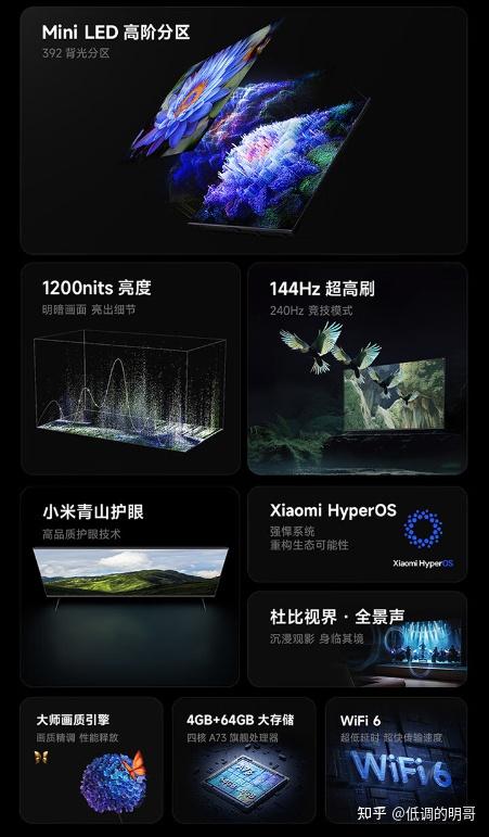 雷鸟鹤6 PRO 24款和小米S MiniLED哪款电视比较好？雷鸟鹤6PRO 24款与小米S Mini LED哪款值得购买？区别在哪里 ...