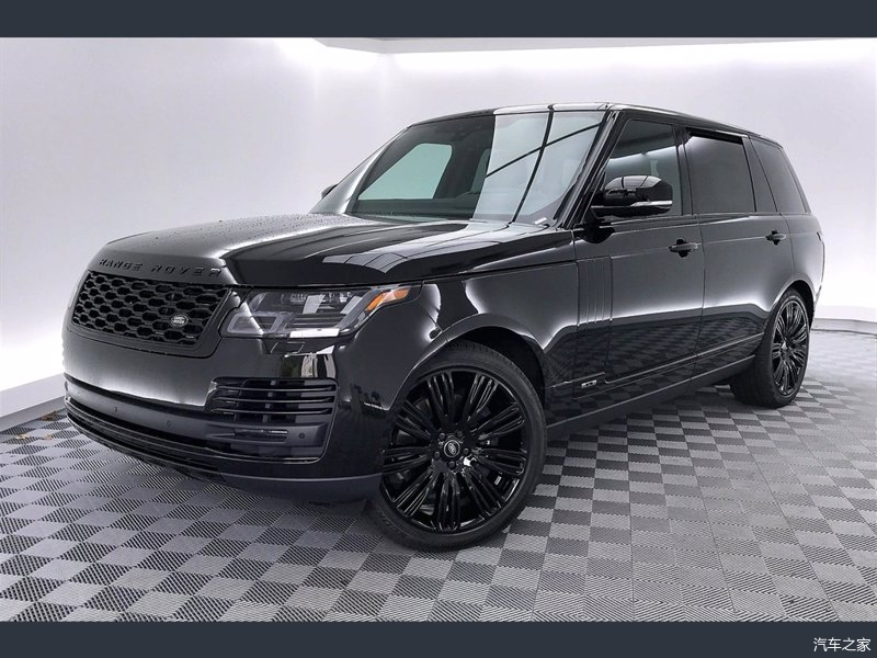 高端霸气的风格黑武士路虎揽胜实车