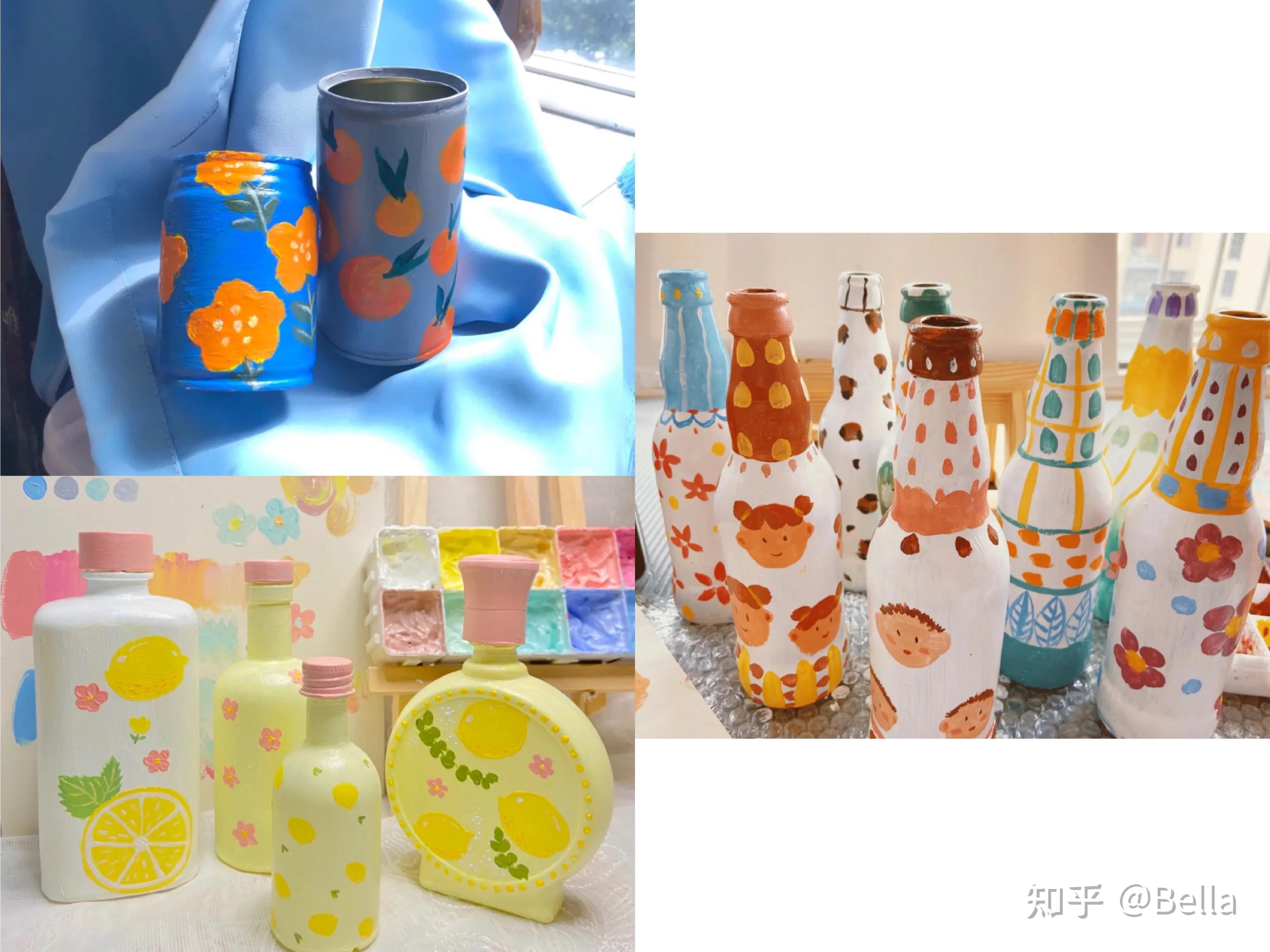 生活小妙招趣味改造变废为宝铁丝和小酒瓶变成艺术品