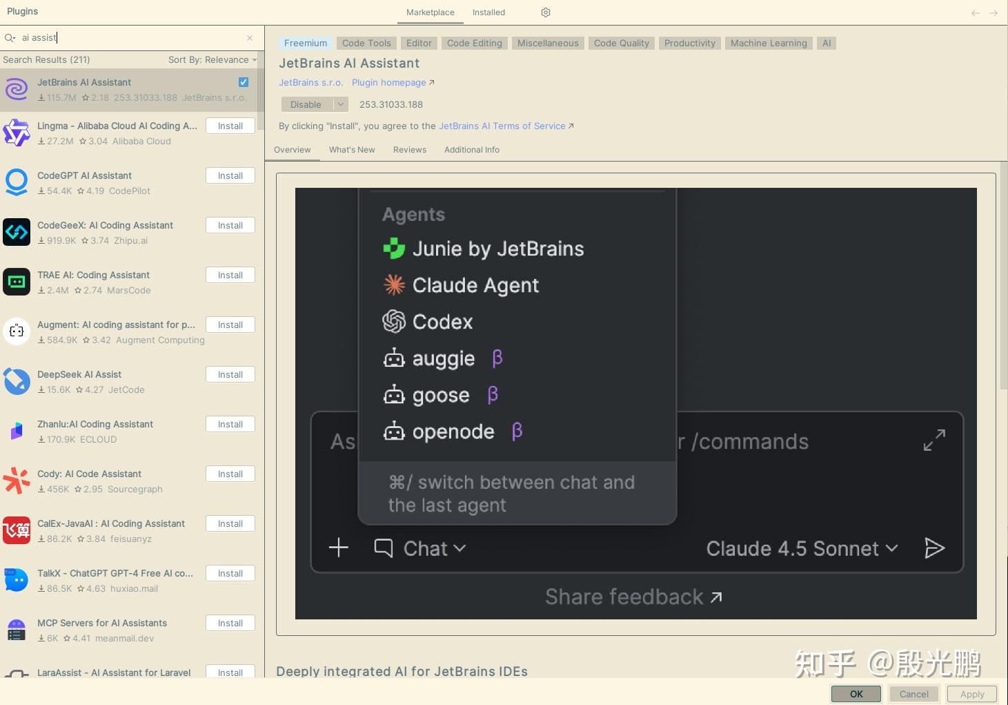 在 JetBrains IDEA 上配置 AI 编程环境：ACP + OpenCode + 百炼 Coding Plan - 知乎